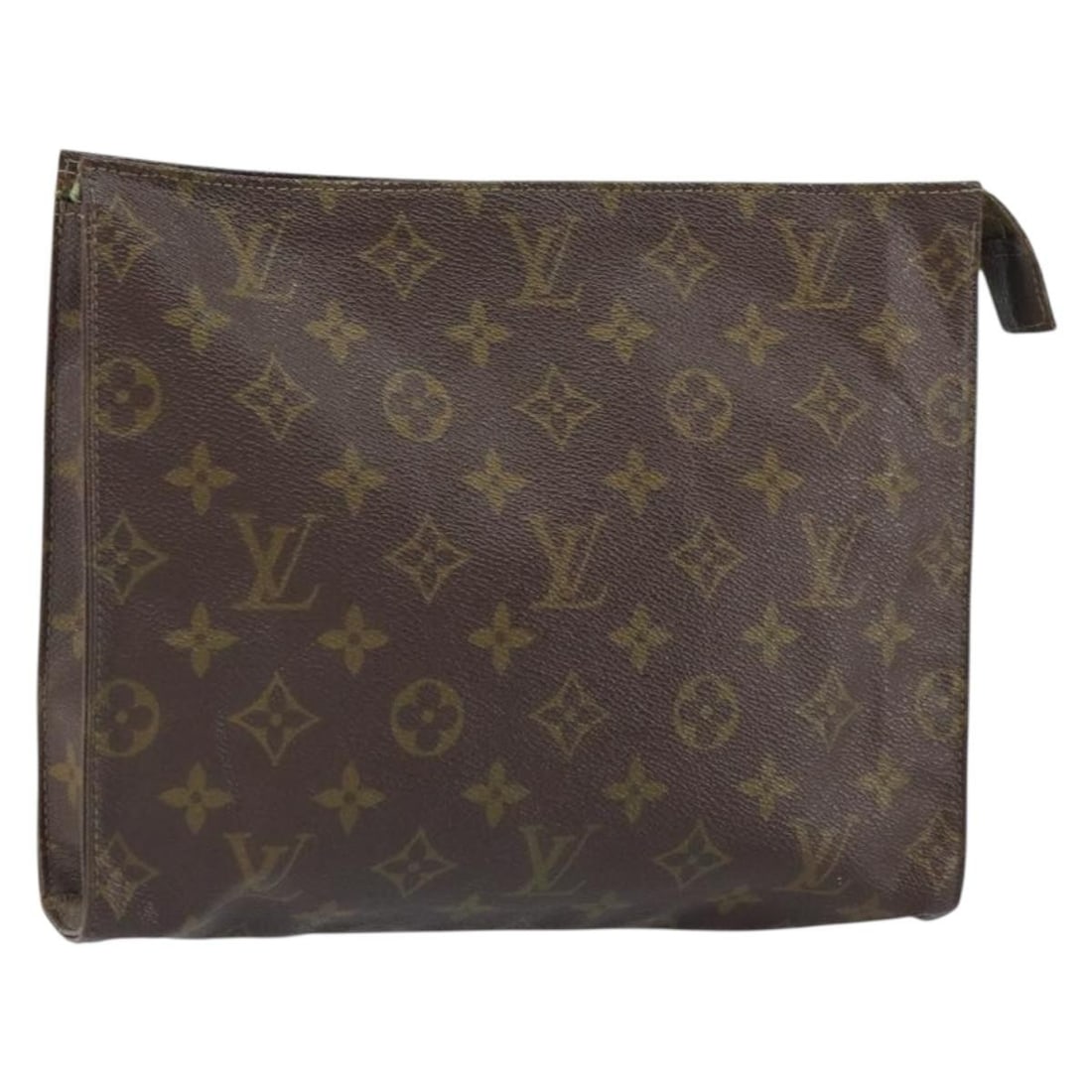 Monogram Canvas Poche Toilette 26 Pouch by Louis Vuitton M47542: Monogram Canvas Poche Toilette 26 Pouch by Louis Vuitton M47542 This Louis Vuitton Monogram Poche Toilette 26 Pouch is crafted from signature monogram canvas and features a classic monogram exterior.