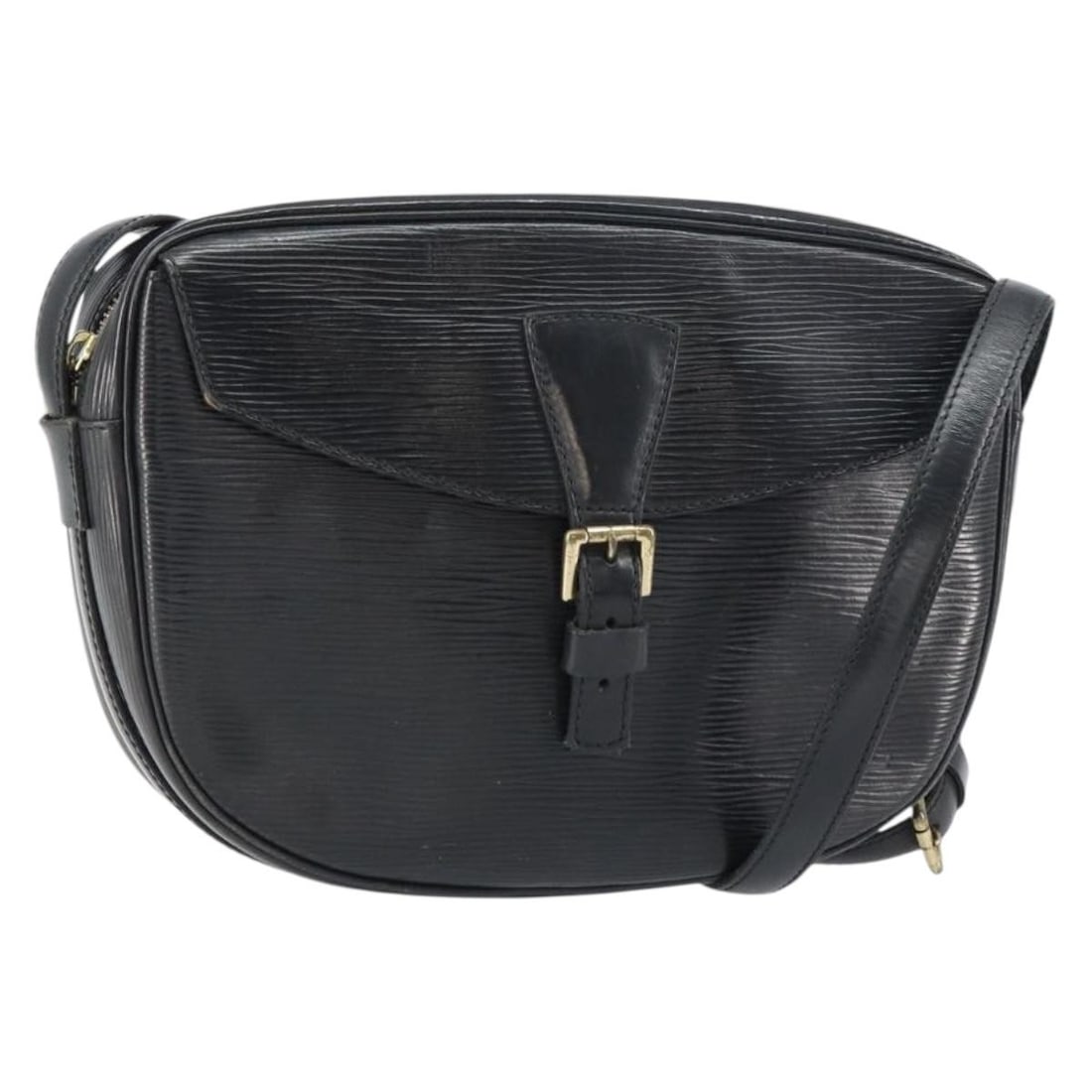 LOUIS VUITTON Epi Jeune Fille MM Shoulder Bag Black M52152 Made in France (1 of 18)