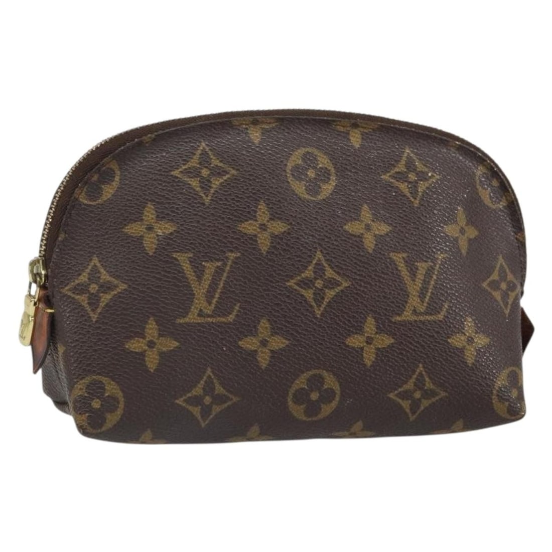 Louis Vuitton Monogram Canvas Pochette Cosmetic PM Pouch M43998 Spain: Louis Vuitton Monogram Canvas Pochette Cosmetic PM Pouch M43998 Spain This Louis Vuitton Monogram Pochette Cosmetic PM Pouch showcases the brand's signature monogram canvas in classic brown tones. Cra