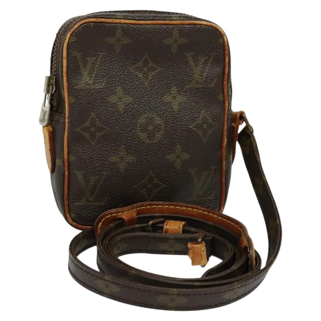 LOUIS VUITTON Monogram Mini Danube Shoulder Bag M45268 Authentic France: LOUIS VUITTON Monogram Mini Danube Shoulder Bag M45268 Authentic France The LOUIS VUITTON Monogram Mini Danube Shoulder Bag (Product No. M45268) is a stylish accessory made from durable Monogram Canva