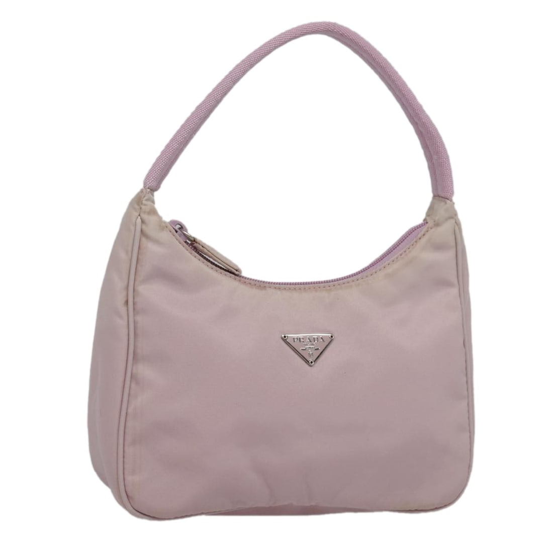 PRADA Mini Hand Bag Pink Nylon Made in Italy (1 of 18)