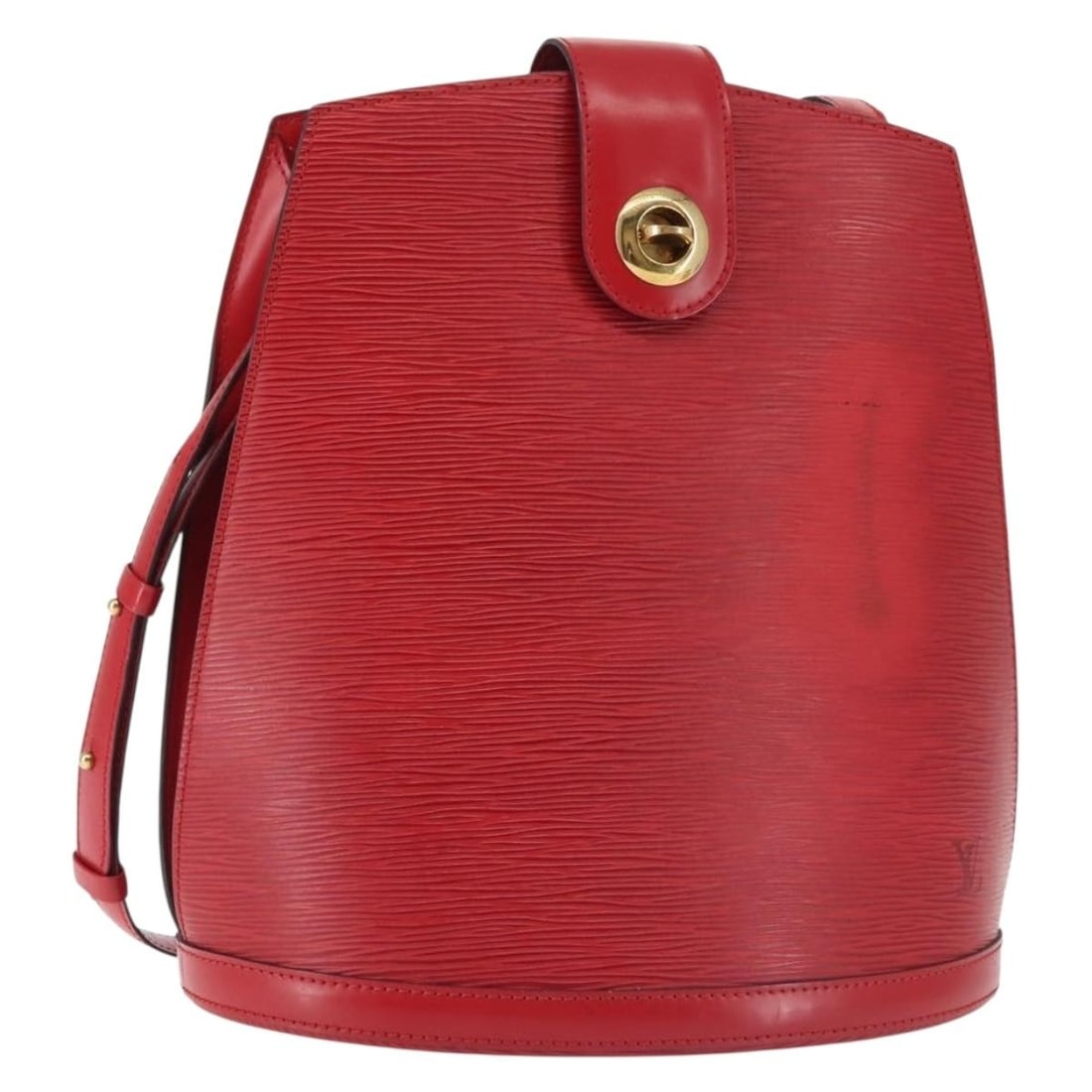 LOUIS VUITTON Epi Cluny Red Shoulder Bag M52257 Authentic: LOUIS VUITTON Epi Cluny Red Shoulder Bag M52257 Authentic The LOUIS VUITTON Epi Cluny Shoulder Bag is a stylish and functional accessory crafted in France from durable Epi leather in a striking red co