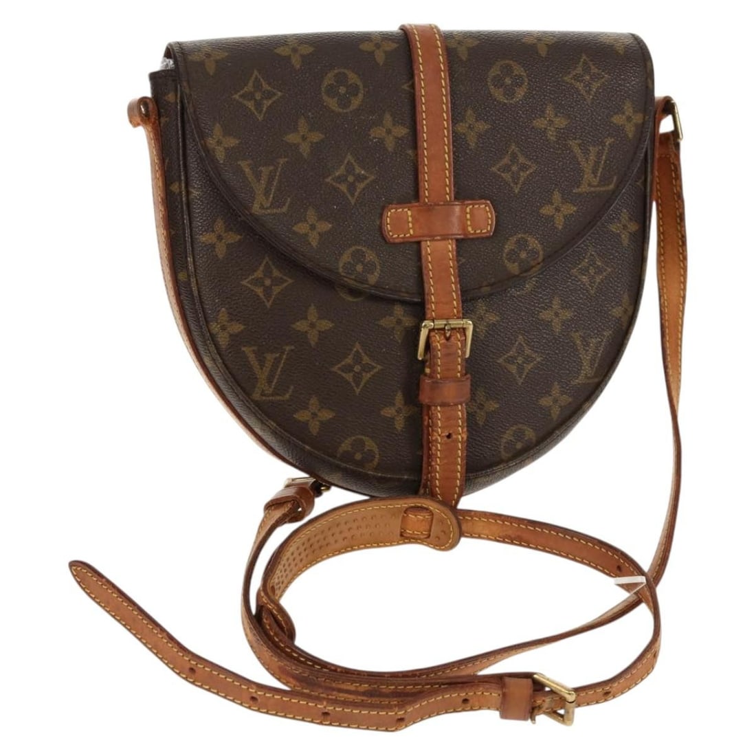 LOUIS VUITTON Monogram Chantilly GM Shoulder Bag M51232 Auth France: LOUIS VUITTON Monogram Chantilly GM Shoulder Bag M51232 Auth France This LOUIS VUITTON Monogram Chantilly GM Shoulder Bag (Model M51232) is crafted from iconic Monogram Canvas and is a stylish accesso