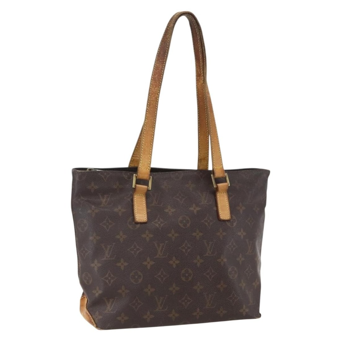 Monogram Canvas Cabas Piano Tote by Louis Vuitton M51148: Monogram Canvas Cabas Piano Tote by Louis Vuitton M51148 This Louis Vuitton Monogram Cabas Piano Tote Bag, model M51148, is crafted from signature monogram canvas and was made in France. The tote feat
