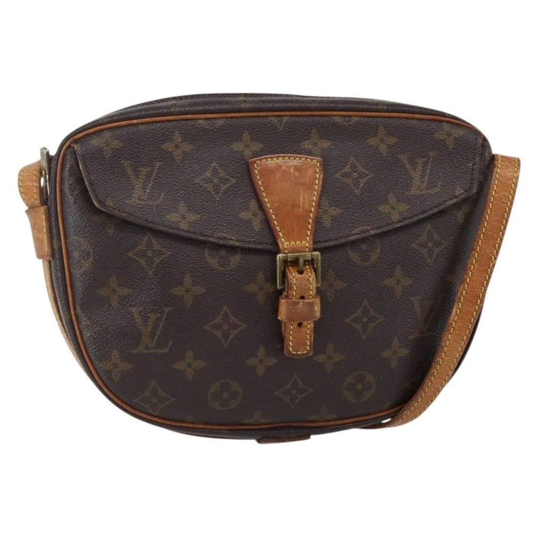 LOUIS VUITTON Monogram Jeune Fille MM Shoulder Bag M51226 Auth France: LOUIS VUITTON Monogram Jeune Fille MM Shoulder Bag M51226 Auth France Elevate your style with the LOUIS VUITTON Monogram Jeune Fille MM Shoulder Bag, a timeless accessory crafted from iconic Monogram