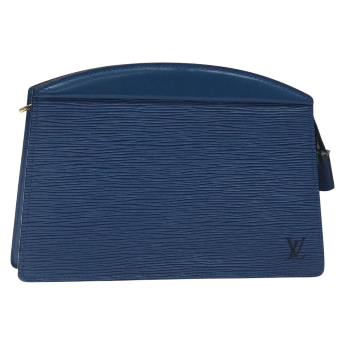 LOUIS VUITTON Epi Trousse Crete Pouch Blue M48405 Authentic France (1 of 17)