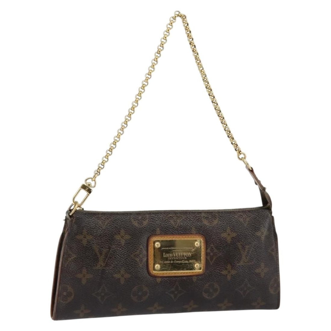 LOUIS VUITTON Monogram Eva Shoulder Bag M95567 Auth France: LOUIS VUITTON Monogram Eva Shoulder Bag M95567 Auth France This authentic LOUIS VUITTON Monogram Eva Shoulder Bag (Model M95567) is a stylish accessory that showcases the iconic Monogram canvas. Made