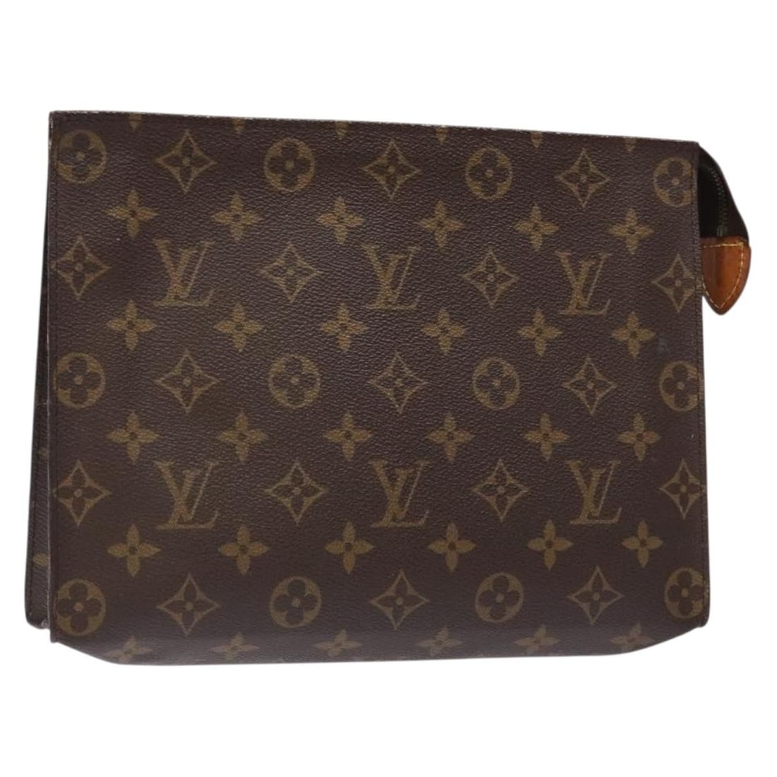 LOUIS VUITTON Monogram Poche Toilette 26 Pouch M47542 Authentic: LOUIS VUITTON Monogram Poche Toilette 26 Pouch M47542 Authentic Presenting the LOUIS VUITTON Monogram Poche Toilette 26 Pouch, a stylish and practical accessory crafted from durable Monogram Canvas. T