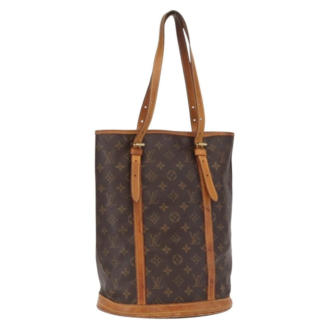 Louis Vuitton Bucket GM Monogram Canvas Shoulder Bag M42236 France: Louis Vuitton Bucket GM Monogram Canvas Shoulder Bag M42236 France This is a LOUIS VUITTON Monogram Bucket GM Shoulder Bag, model M42236. Crafted from the brand's signature monogram canvas, this shoul