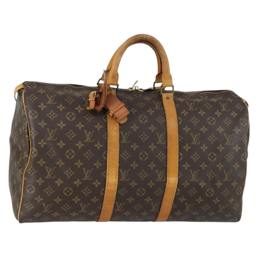 LOUIS VUITTON Monogram Keepall 50 Boston Bag M41426 Auth: LOUIS VUITTON Monogram Keepall 50 Boston Bag M41426 Auth This authentic LOUIS VUITTON Monogram Keepall 50 Boston Bag is a timeless classic, perfect for travel or everyday use. Crafted in France from d