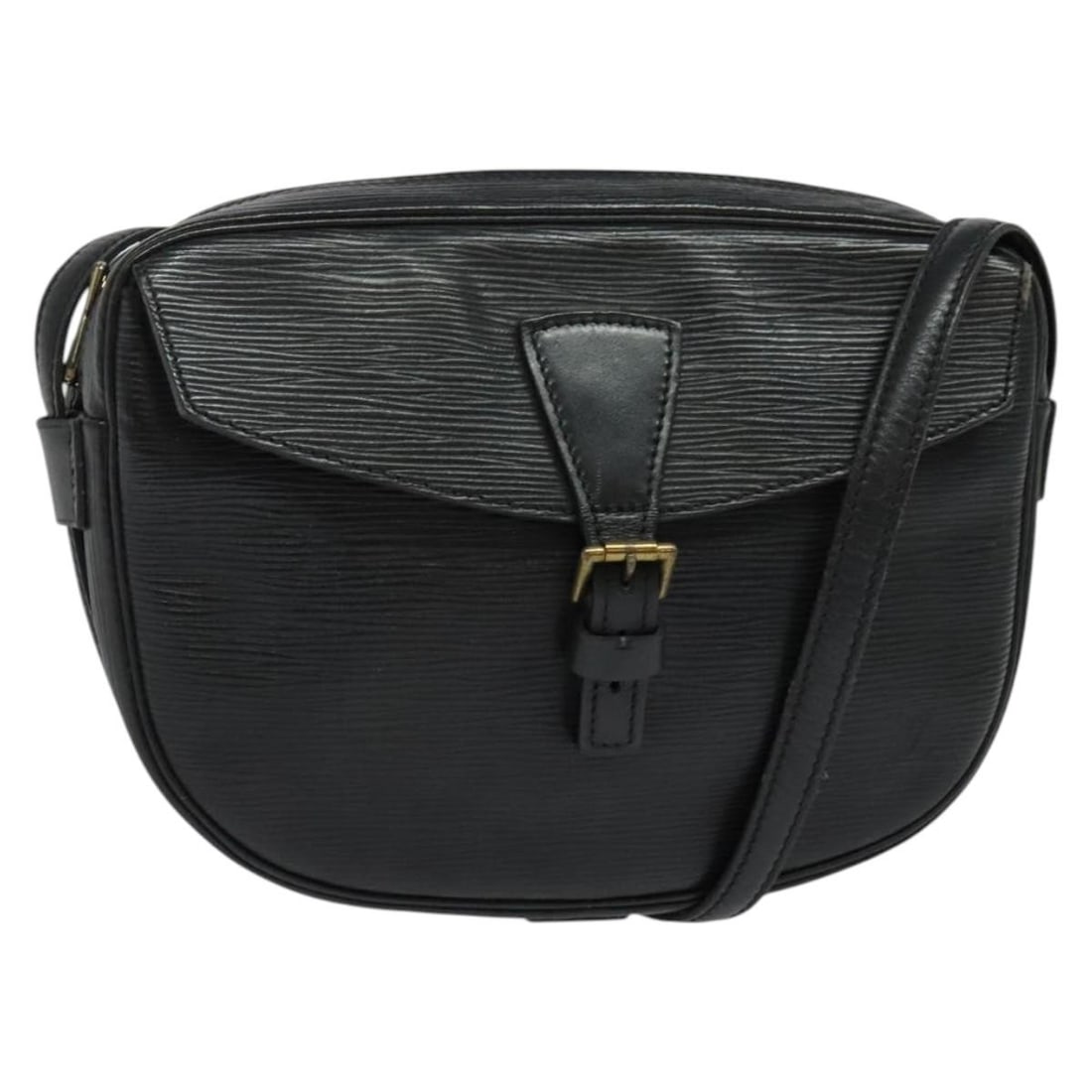 LOUIS VUITTON Epi Jeune Fille MM Black Shoulder Bag M52152 (1 of 18)