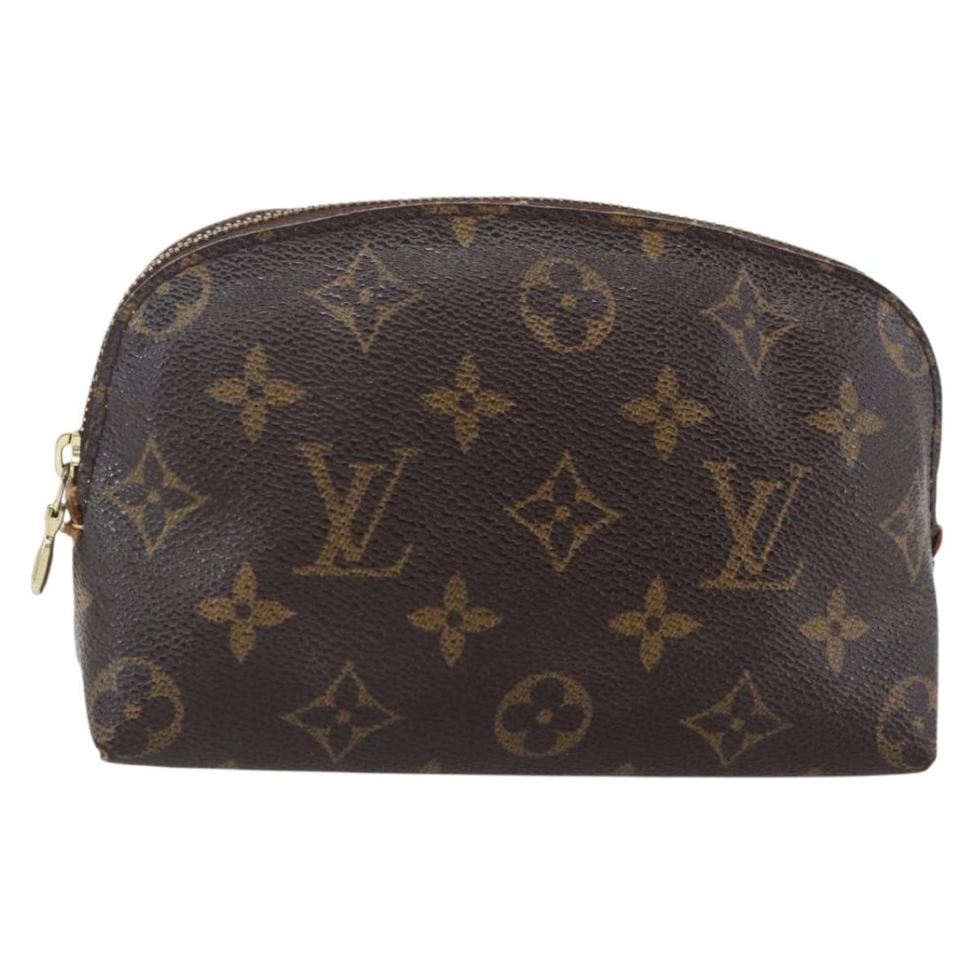 LOUIS VUITTON Monogram Pochette Cosmetic Pouch M43998 Auth France (1 of 18)