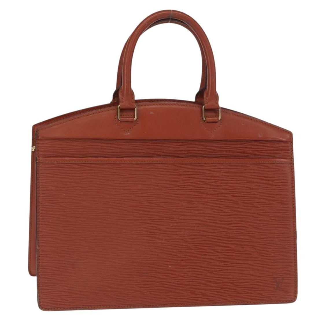 LOUIS VUITTON Epi Riviera Hand Bag Brown M48183 Auth MI0962 (1 of 18)