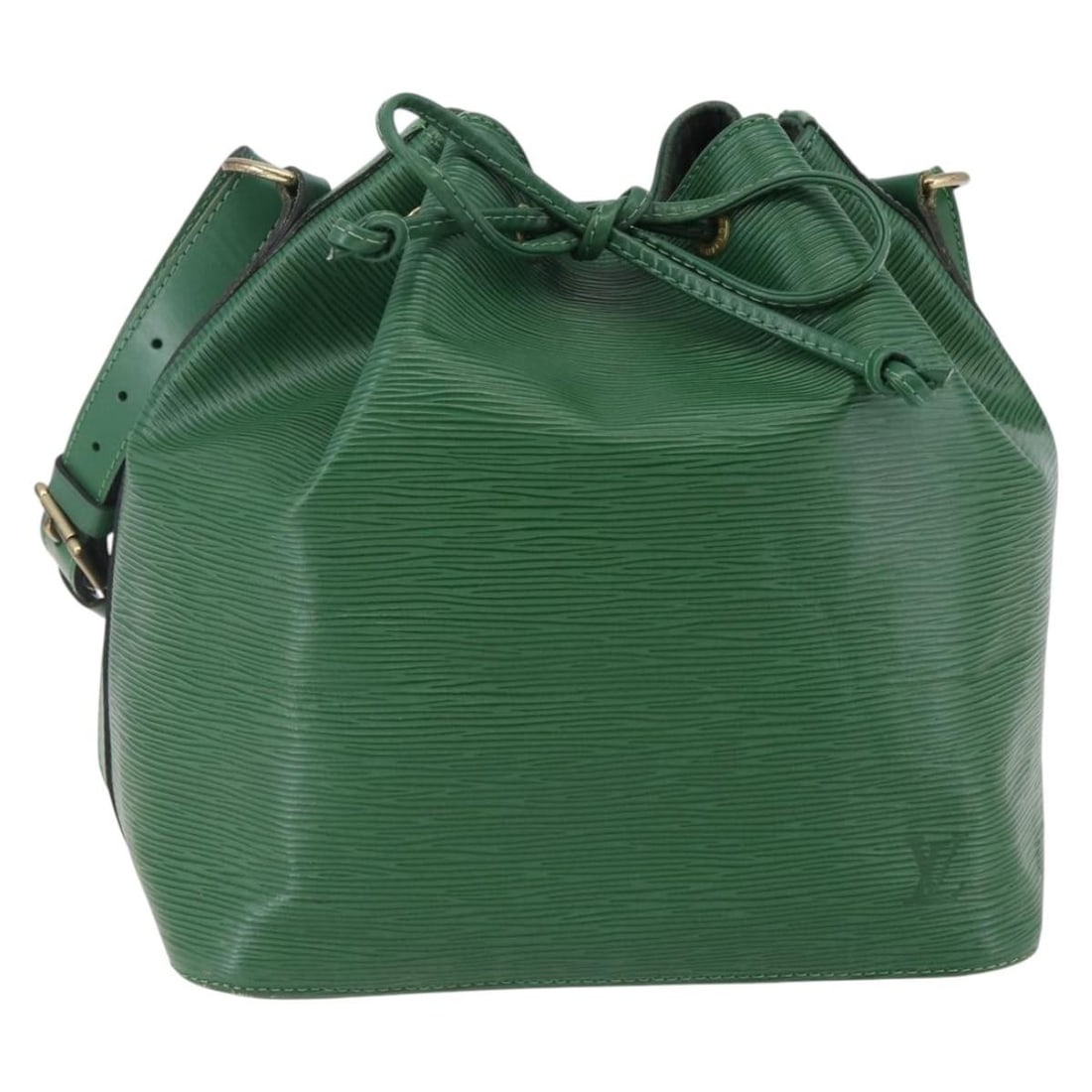 LOUIS VUITTON Epi Petit Noe Green Shoulder Bag M44104 Auth: LOUIS VUITTON Epi Petit Noe Green Shoulder Bag M44104 Auth This LOUIS VUITTON Epi Petit Noe Shoulder Bag combines luxurious style with practical functionality. Crafted from durable Epi leather, this b