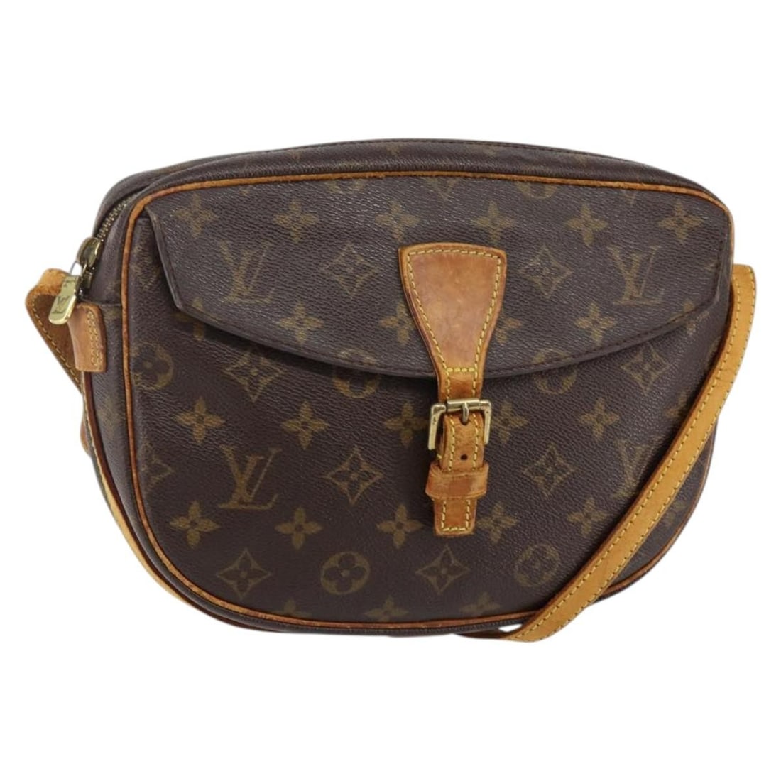 LOUIS VUITTON Monogram Jeune Fille MM Shoulder Bag M51226 Auth France (1 of 18)