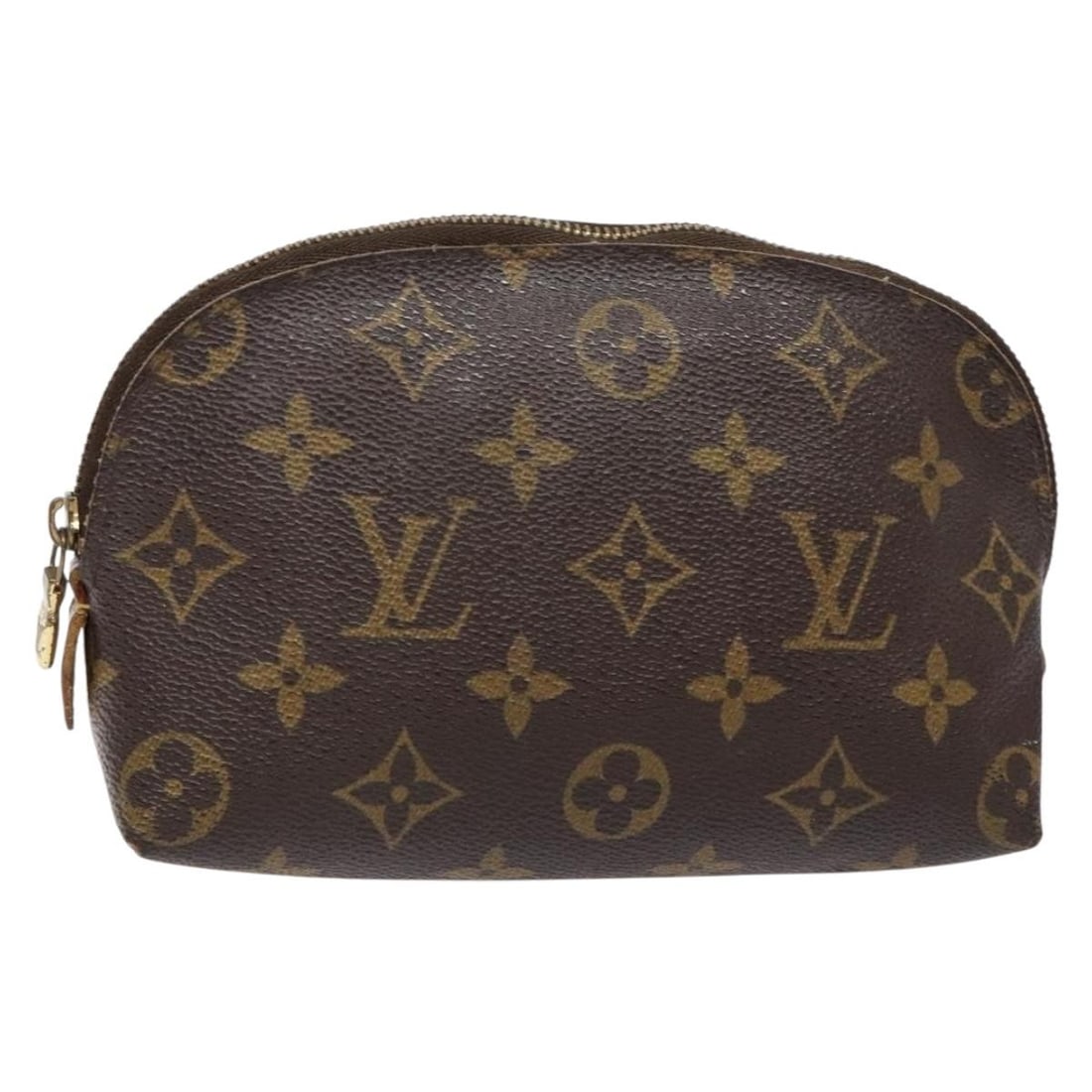 LOUIS VUITTON Monogram Pochette Cosmetic Pouch M43998 Auth Spain (1 of 18)