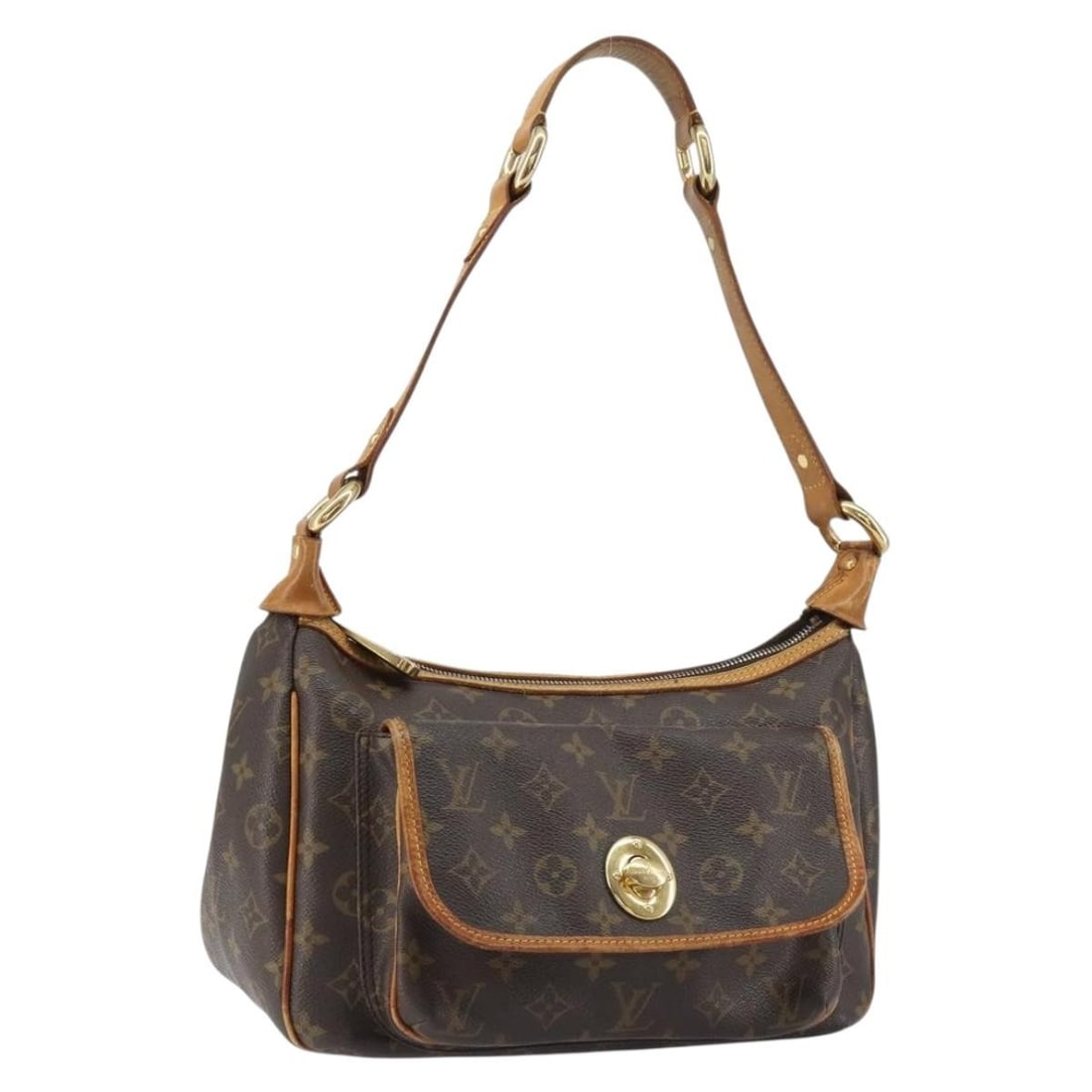 Monogram Canvas Tical GM Shoulder Bag by Louis Vuitton M40077: Monogram Canvas Tical GM Shoulder Bag by Louis Vuitton M40077 This is a Louis Vuitton Monogram Tical GM Shoulder Bag, model M40077. Crafted from signature monogram canvas, this shoulder bag features a