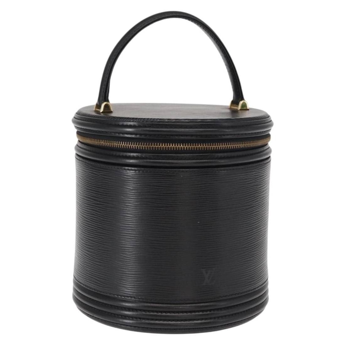 LOUIS VUITTON Epi Cannes Hand Bag Black M48032 Auth France (1 of 18)