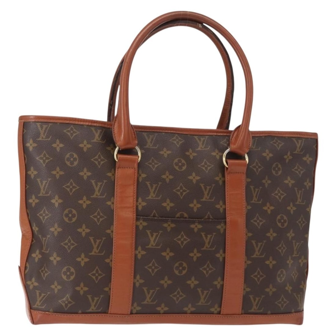 LOUIS VUITTON Monogram Sac Weekend PM Hand Bag M42425 Authentic France: LOUIS VUITTON Monogram Sac Weekend PM Hand Bag M42425 Authentic France This LOUIS VUITTON Monogram Sac Weekend PM Hand Bag (Model: M42425) is a stylish accessory crafted from iconic Monogram Canvas, s
