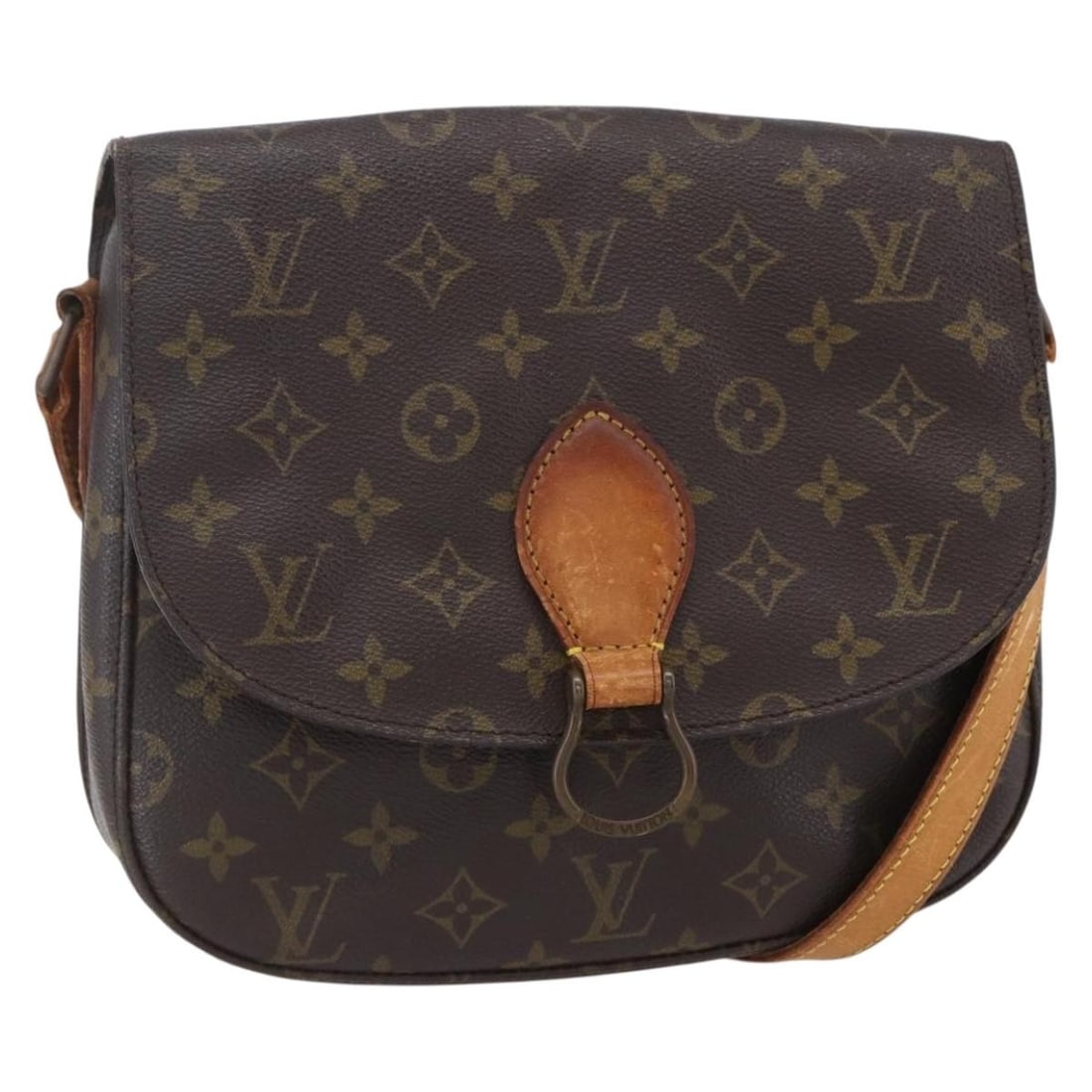 LOUIS VUITTON Monogram Saint Cloud GM Shoulder Bag M51242 Auth: LOUIS VUITTON Monogram Saint Cloud GM Shoulder Bag M51242 Auth The Louis Vuitton Monogram Saint Cloud GM Shoulder Bag is a stylish and functional accessory crafted from iconic Monogram Canvas. Made in