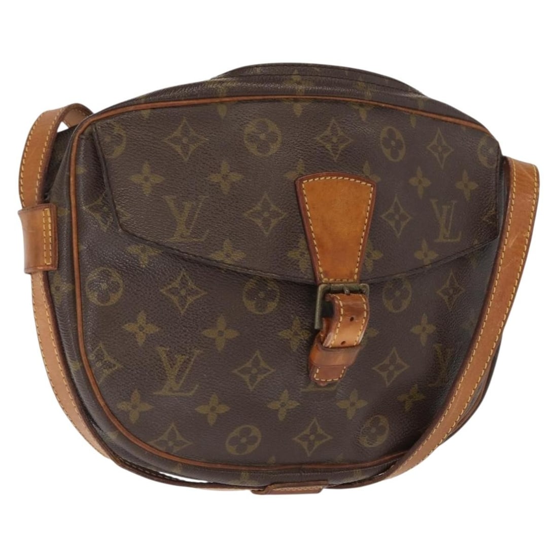 Louis Vuitton Jeune Fille GM Monogram Canvas Shoulder Bag M51225: Louis Vuitton Jeune Fille GM Monogram Canvas Shoulder Bag M51225 This Louis Vuitton Jeune Fille GM shoulder bag features the brand's signature Monogram Canvas exterior. Designed with a spacious interi