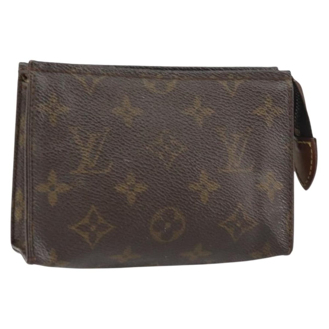 LOUIS VUITTON Monogram Poche Toilette 15 Pouch M47546 Auth: LOUIS VUITTON Monogram Poche Toilette 15 Pouch M47546 Auth Introducing the LOUIS VUITTON Monogram Poche Toilette 15 Pouch, a stylish and functional accessory crafted from durable monogram canvas. This