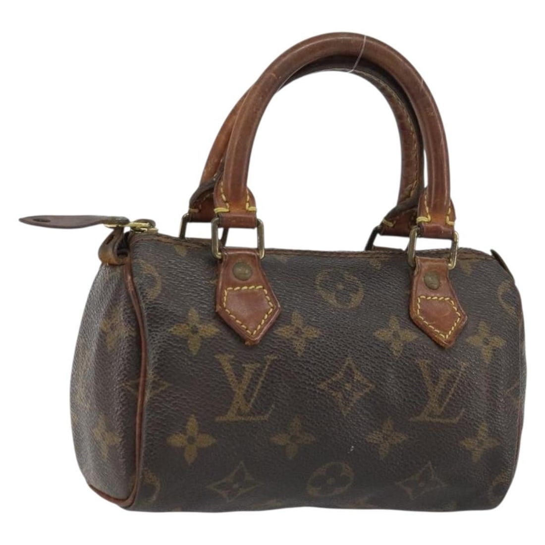 Louis Vuitton Mini Speedy Monogram Canvas M41534 Handbag France: Louis Vuitton Mini Speedy Monogram Canvas M41534 Handbag France This Louis Vuitton Monogram Mini Speedy Hand Bag features the iconic monogram canvas exterior and compact design. Crafted in France, it