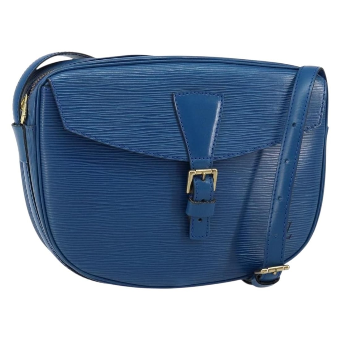 LOUIS VUITTON Epi Jeune Fille MM Shoulder Bag Toledo Blue M52155: LOUIS VUITTON Epi Jeune Fille MM Shoulder Bag Toledo Blue M52155 Experience luxury with this LOUIS VUITTON Epi Jeune Fille MM Shoulder Bag in a stunning Toledo Blue hue. Crafted in France from high-qu