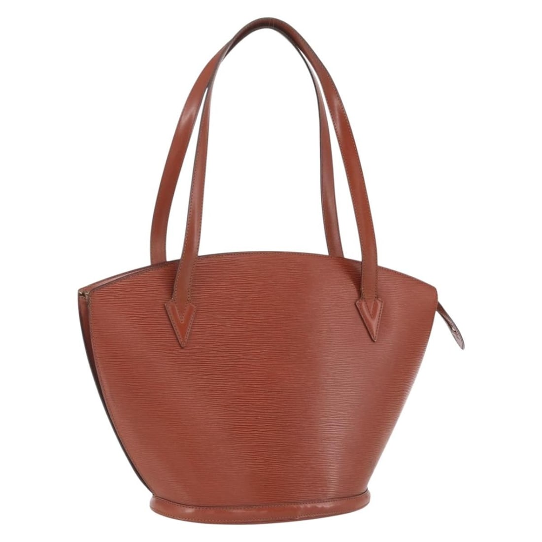 Brown Epi Leather Saint Jacques Shoulder Tote by Louis Vuitton M52263 (1 of 18)