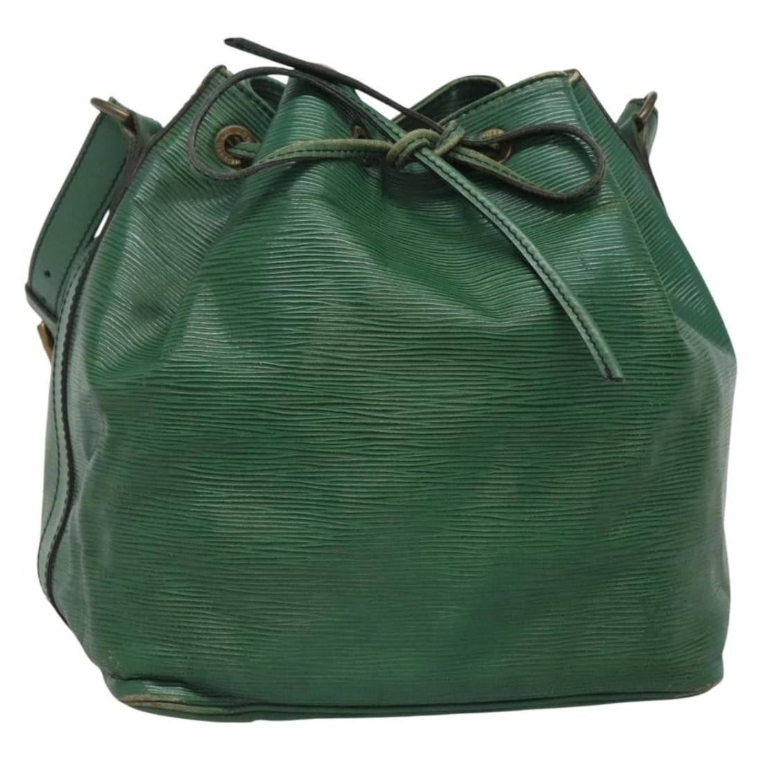 LOUIS VUITTON Epi Petit Noe Green Shoulder Bag M44104 Auth (1 of 18)