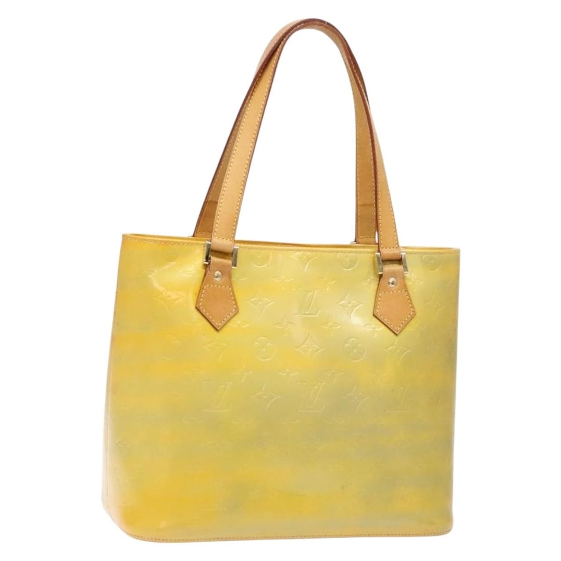 Louis Vuitton Monogram Vernis Houston Hand Bag Gris M91053 Patent Leather: Louis Vuitton Monogram Vernis Houston Hand Bag Gris M91053 Patent Leather Introducing the LOUIS VUITTON Monogram Vernis Houston Hand Bag in a sophisticated Gris color. Crafted in France from high-qual