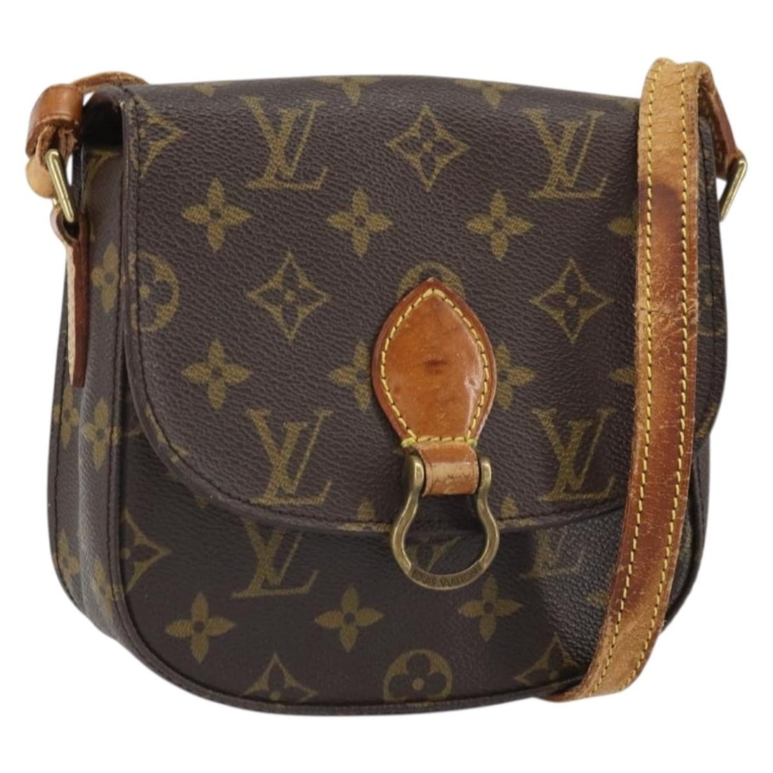 Louis Vuitton Saint Cloud PM Monogram Canvas Shoulder Bag M51244: Louis Vuitton Saint Cloud PM Monogram Canvas Shoulder Bag M51244 This Louis Vuitton Monogram Saint Cloud PM shoulder bag features the classic monogram canvas exterior and is designed for both style an