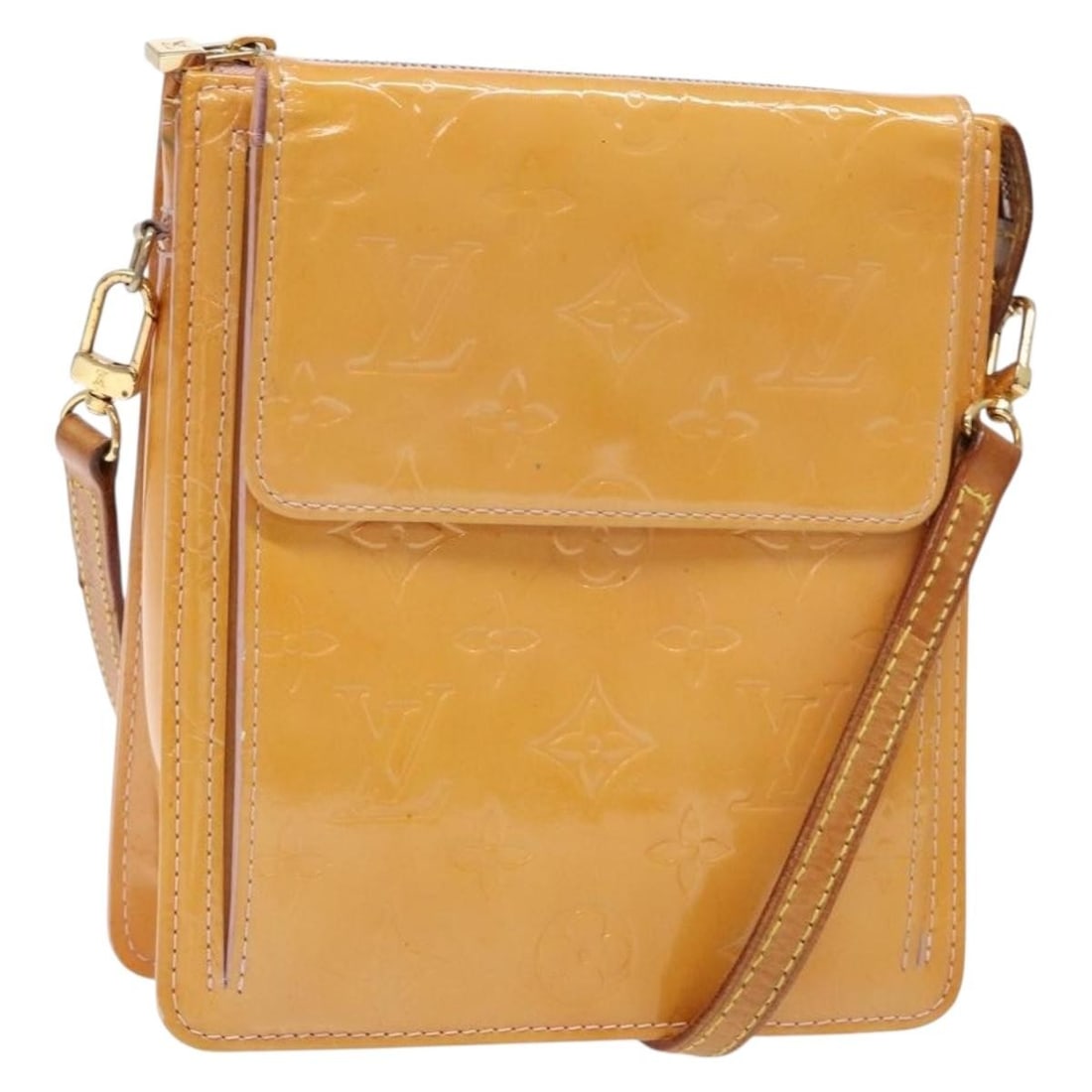 LOUIS VUITTON Vernis Motto Accessory Pouch Marshmallow Pink M91312 Authentic: LOUIS VUITTON Vernis Motto Accessory Pouch Marshmallow Pink M91312 Authentic Elevate your accessory game with the LOUIS VUITTON Vernis Motto Accessory Pouch in a delightful Marshmallow Pink. Crafted f