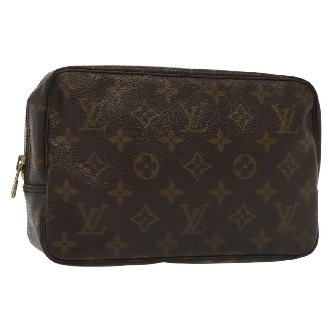 LOUIS VUITTON Monogram Trousse Toilette 23 Clutch Bag M47524 Auth France (1 of 18)