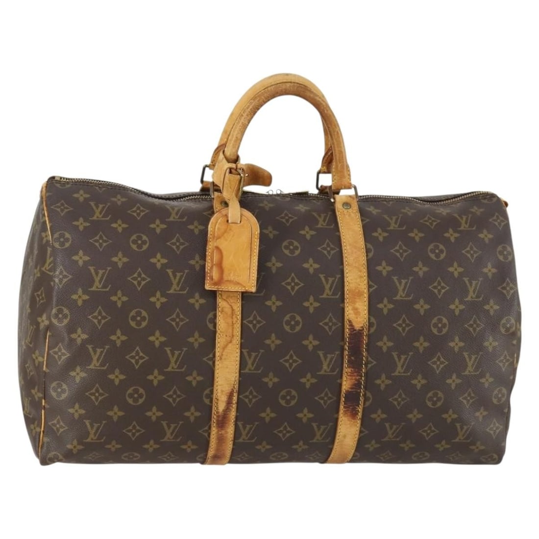 Keepall 50 Monogram Canvas Boston Bag by Louis Vuitton M41426: Keepall 50 Monogram Canvas Boston Bag by Louis Vuitton M41426 This Louis Vuitton Monogram Keepall 50 Boston Bag features the brand's signature monogram canvas exterior and is designed for spacious tra