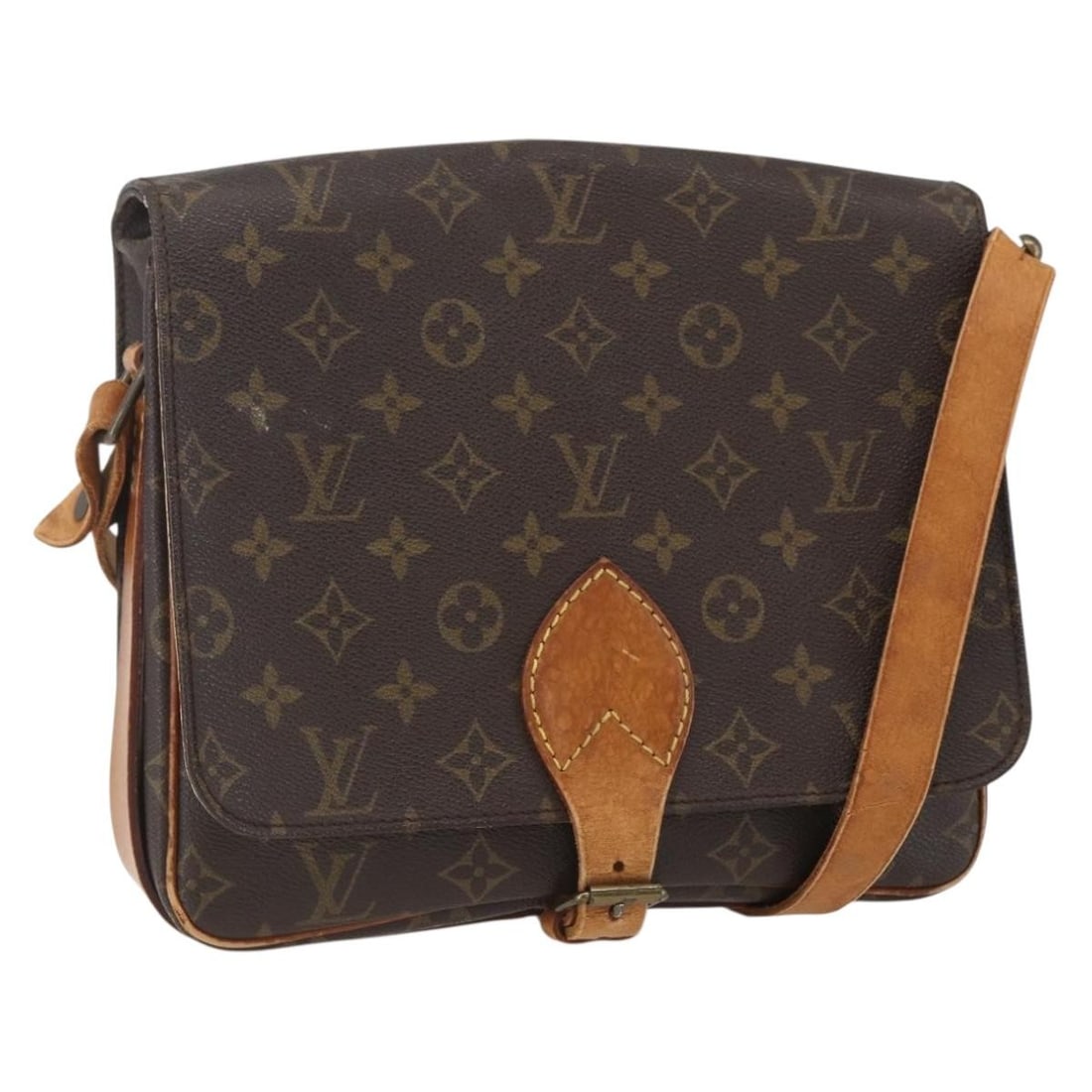 LOUIS VUITTON Monogram Cartouchiere GM Shoulder Bag M51252 Auth: LOUIS VUITTON Monogram Cartouchiere GM Shoulder Bag M51252 Auth This LOUIS VUITTON Monogram Cartouchiere GM Shoulder Bag (Product No. M51252) is a stylish and practical choice for everyday use. Crafte