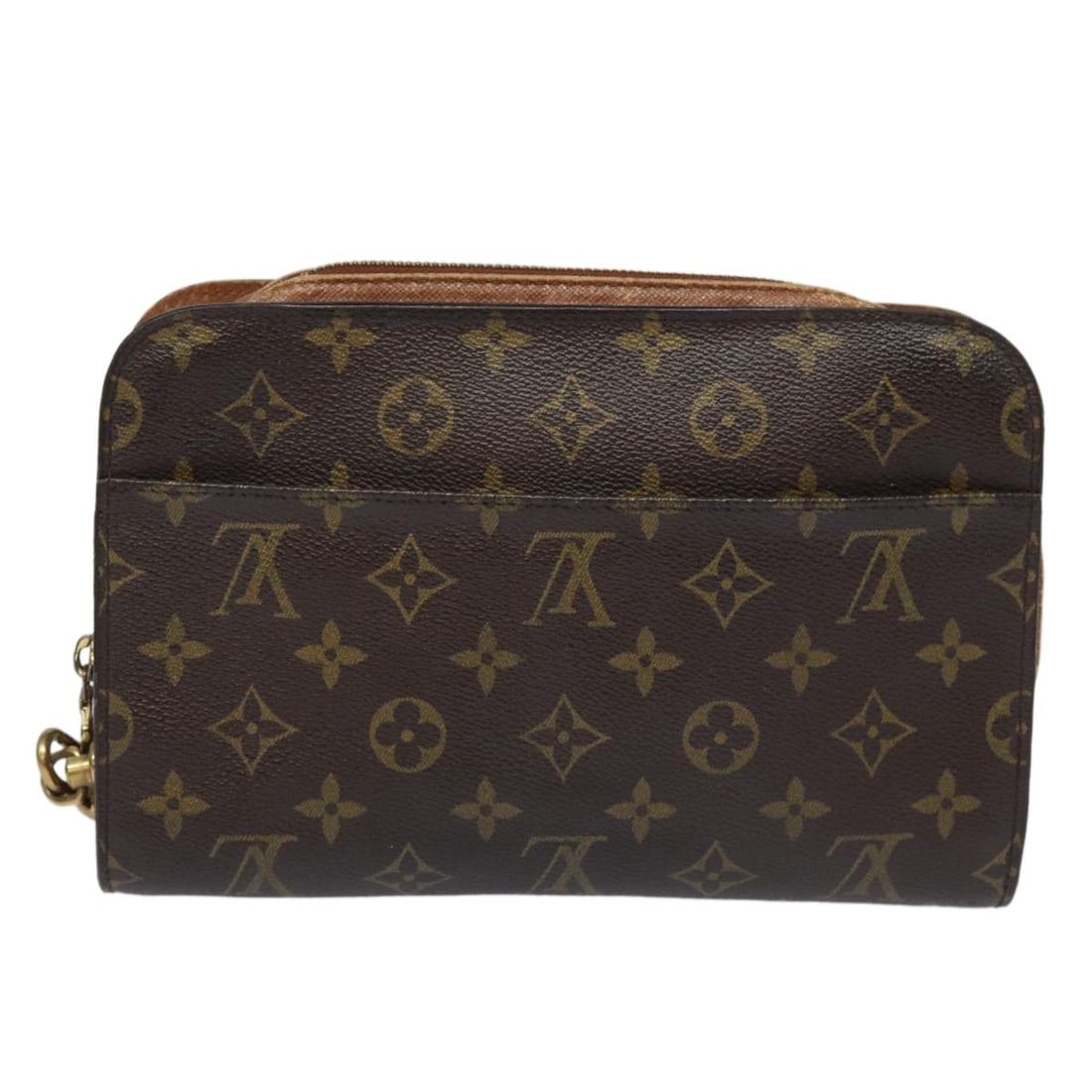 LOUIS VUITTON Monogram Orsay Clutch Bag M51790 Auth France (1 of 18)