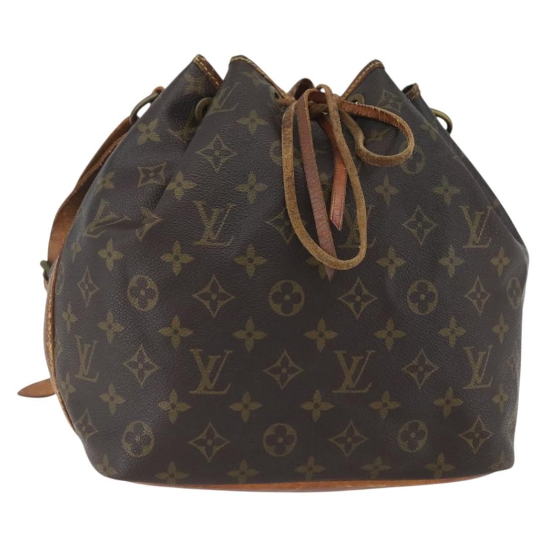LOUIS VUITTON Monogram Petit Noe Shoulder Bag M42226 Auth (1 of 18)