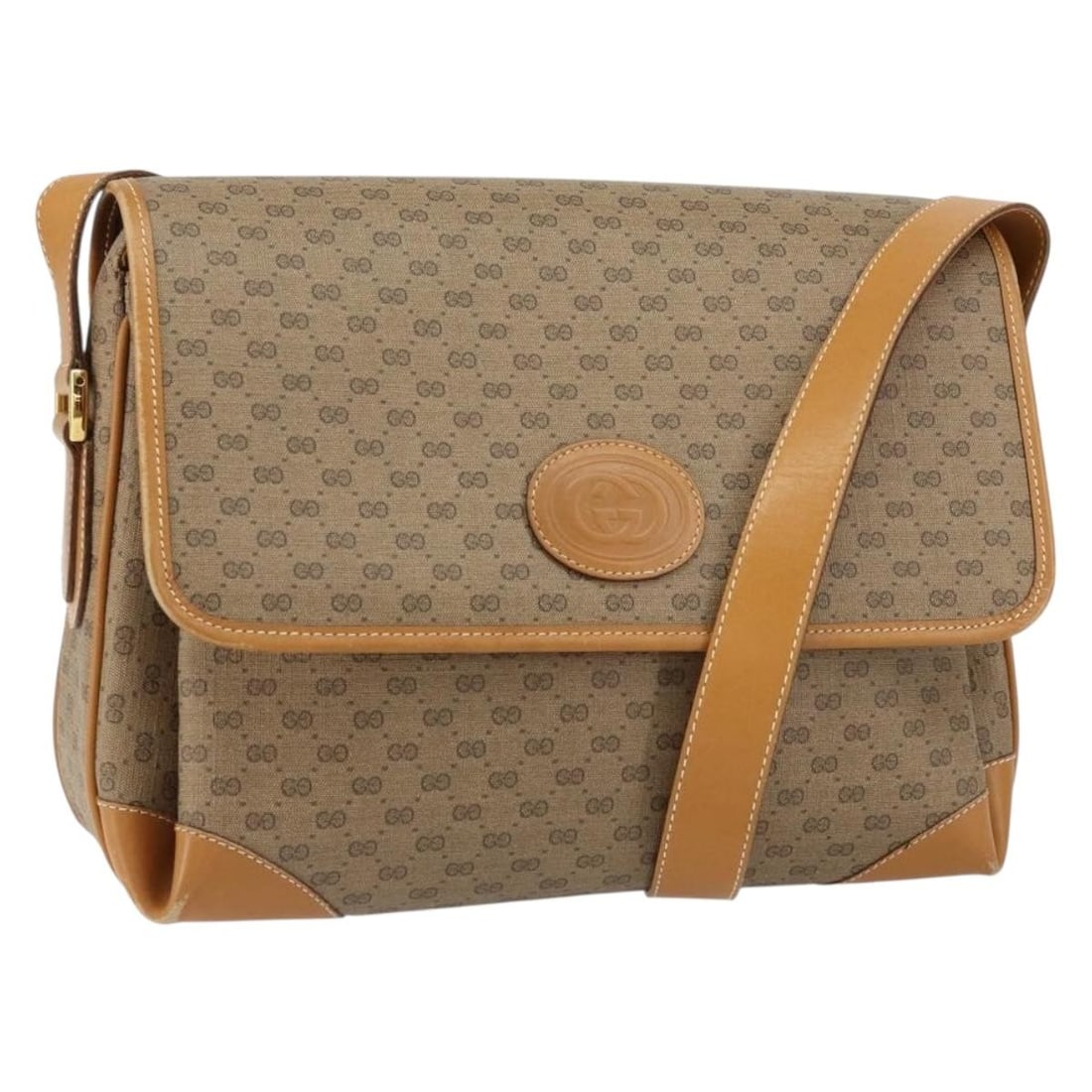 GUCCI Micro GG Supreme Shoulder Bag Gold Beige PVC 001 116 0924 Auth: GUCCI Micro GG Supreme Shoulder Bag Gold Beige PVC 001 116 0924 Auth Introducing the GUCCI Micro GG Supreme Shoulder Bag, a luxurious accessory that combines style and functionality. This shoulder bag
