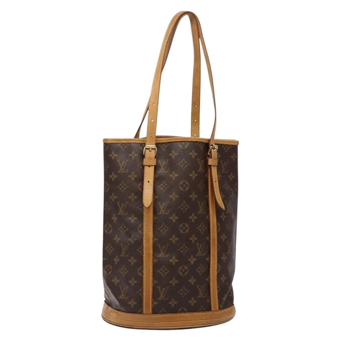 LOUIS VUITTON Monogram Bucket GM Shoulder Bag M42236 Made in France (1 of 18)