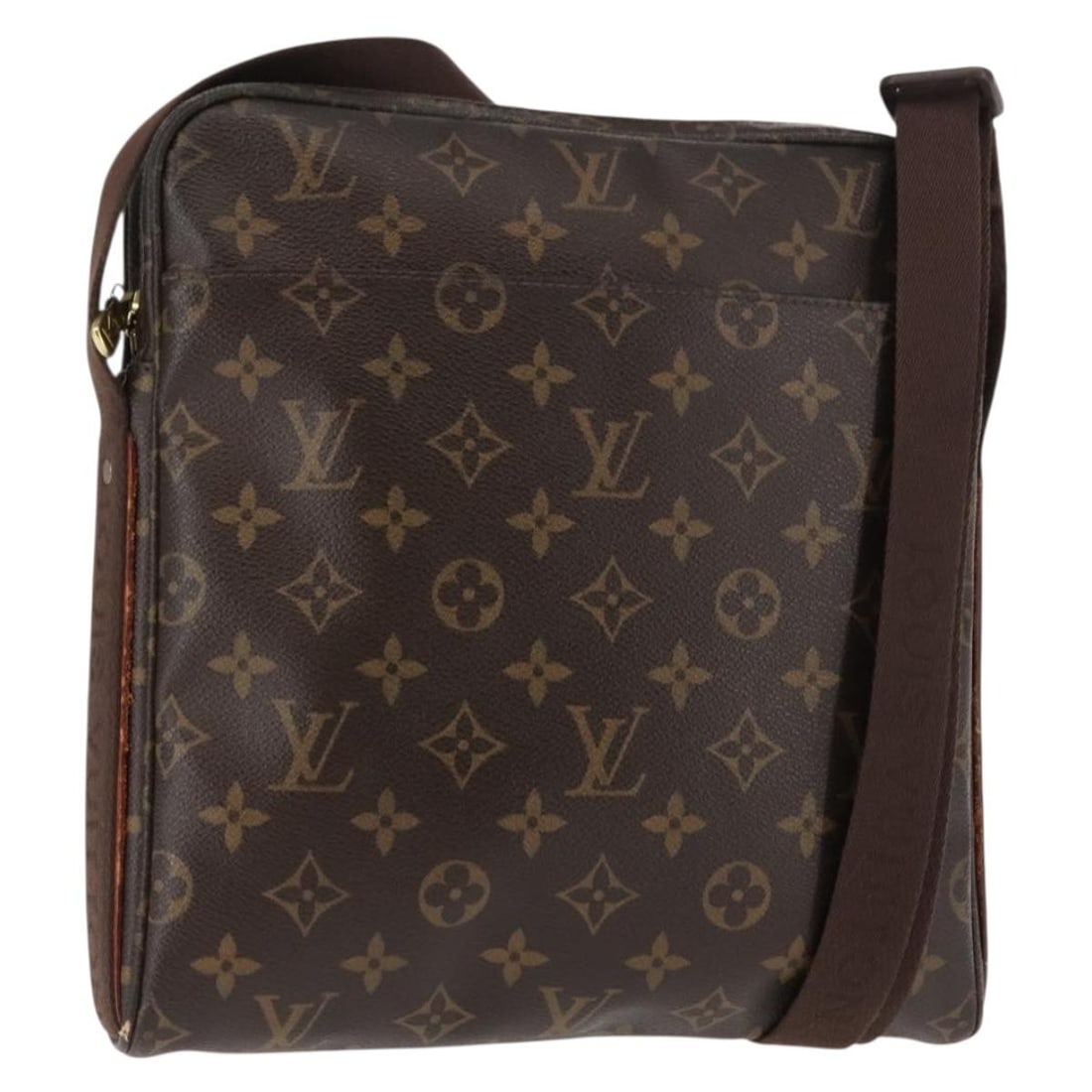 LOUIS VUITTON Monogram Trotteur Bobour Shoulder Bag M97037 France: LOUIS VUITTON Monogram Trotteur Bobour Shoulder Bag M97037 France The LOUIS VUITTON Monogram Trotteur Bobour Shoulder Bag combines elegance with functionality. Crafted from iconic Monogram Canvas, thi