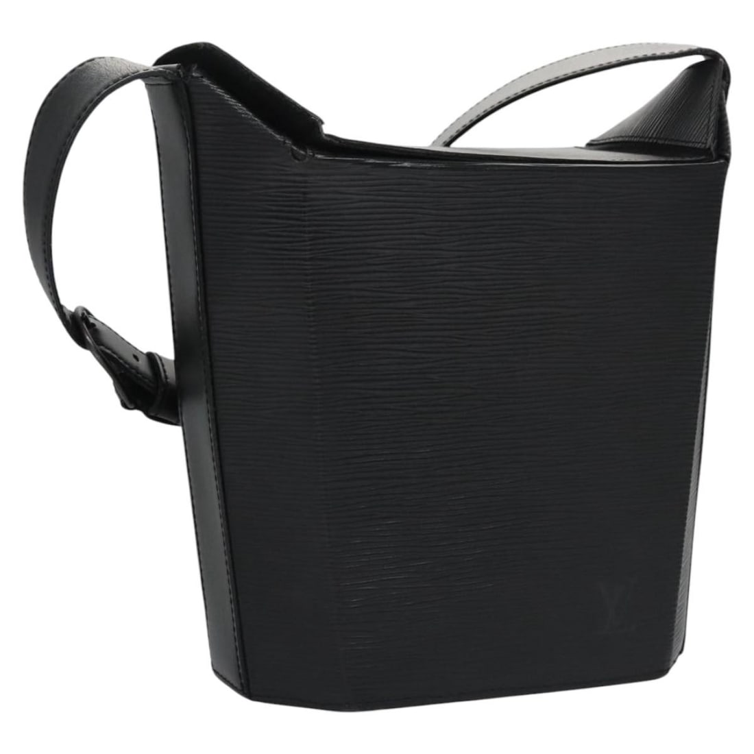 Louis Vuitton Epi Sac Saw Shoulder Bag Black M80161 Made in France: Louis Vuitton Epi Sac Saw Shoulder Bag Black M80161 Made in France This authentic Louis Vuitton Epi Sac Saw Shoulder Bag is a stylish addition to any wardrobe. Crafted from premium Epi leather, it sho