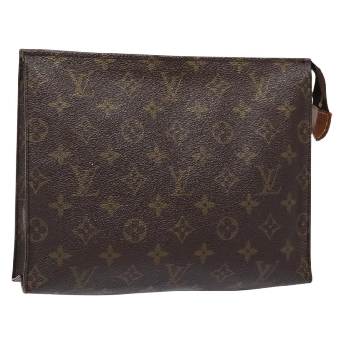LOUIS VUITTON Monogram Poche Toilette 26 Pouch M47542 Auth France: LOUIS VUITTON Monogram Poche Toilette 26 Pouch M47542 Auth France This LOUIS VUITTON Monogram Poche Toilette 26 Pouch features the iconic Monogram Canvas, a hallmark of luxury and style. Crafted in Fr