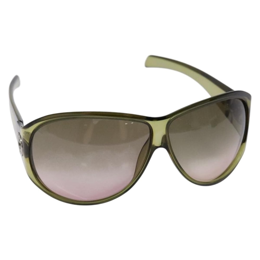GUCCI GG2536 Green Plastic Sunglasses Authentic Made in Italy (1 of 10)