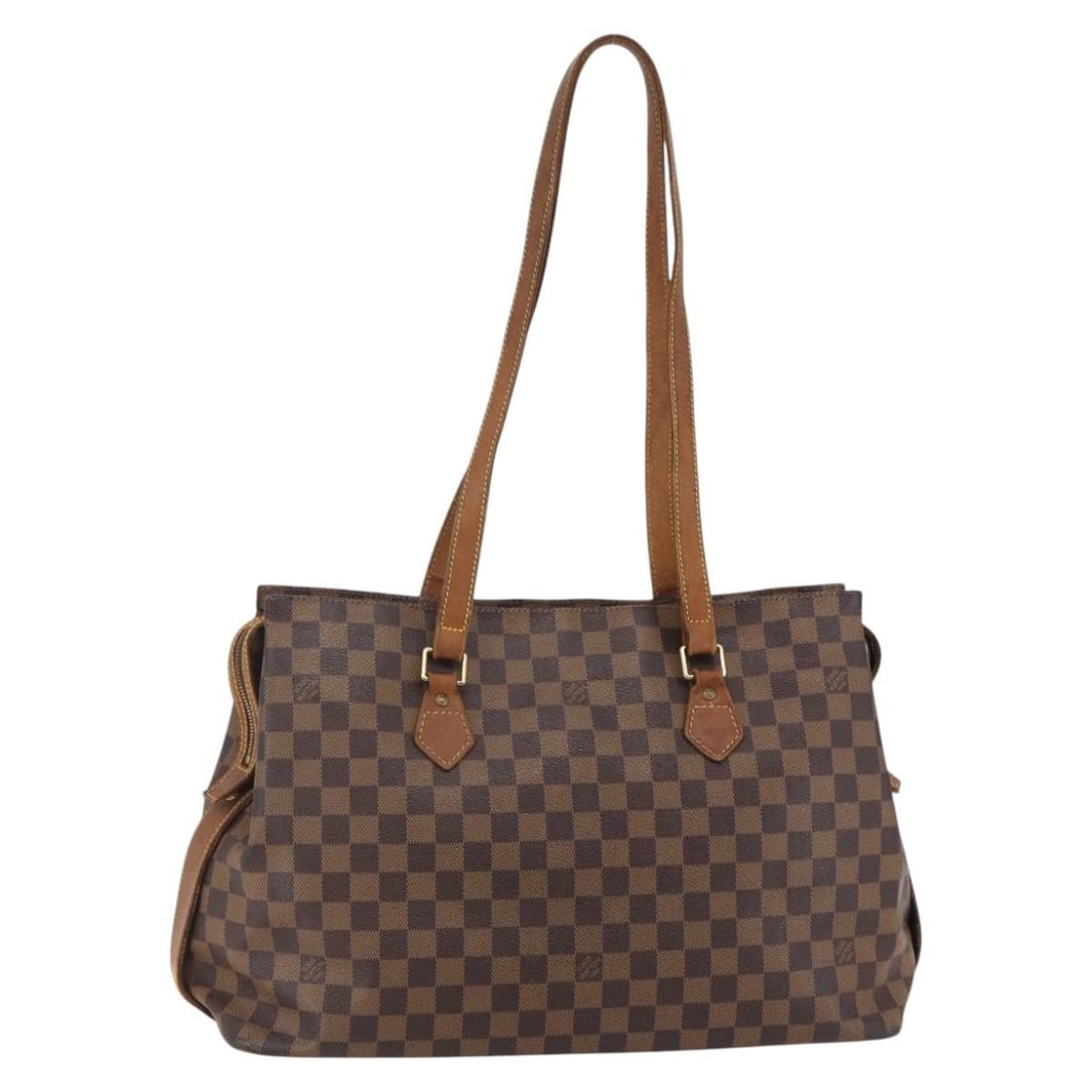 LOUIS VUITTON Damier Ebene Colombine Tote Bag 100th Anniversary N99037 Auth: LOUIS VUITTON Damier Ebene Colombine Tote Bag 100th Anniversary N99037 Auth This iconic Louis Vuitton Damier Ebene Colombine Bag celebrates the brand's 100th anniversary with timeless elegance. Crafte