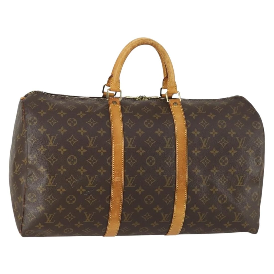 Louis Vuitton Keepall 50 Monogram Canvas Boston Travel Bag M41426 France (1 of 18)