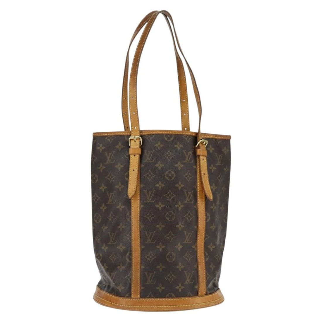 LOUIS VUITTON Monogram Bucket GM Shoulder Bag M42236 Auth France (1 of 18)