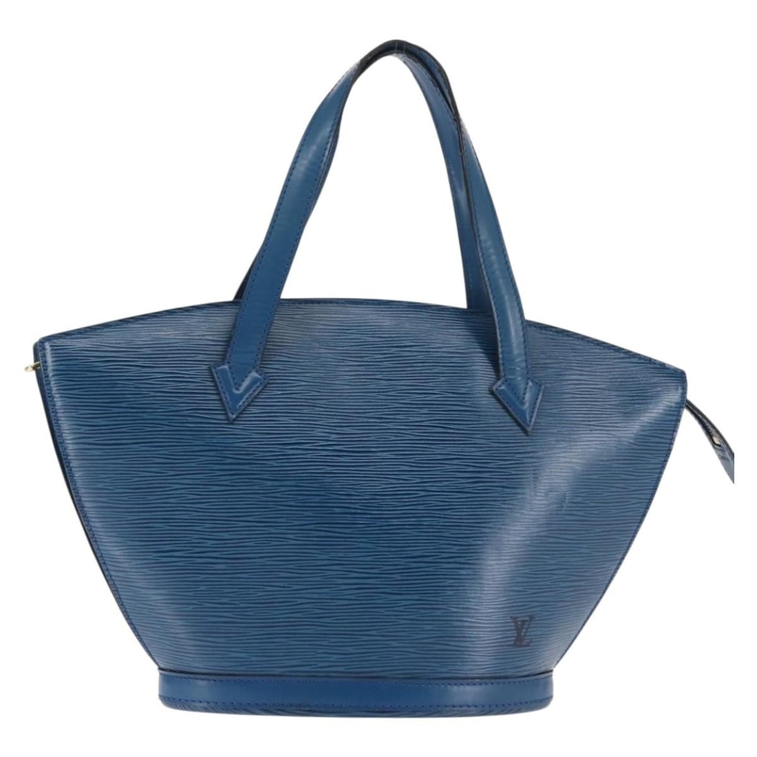 LOUIS VUITTON Epi Saint Jacques Blue Shoulder Bag M52275 Auth (1 of 18)