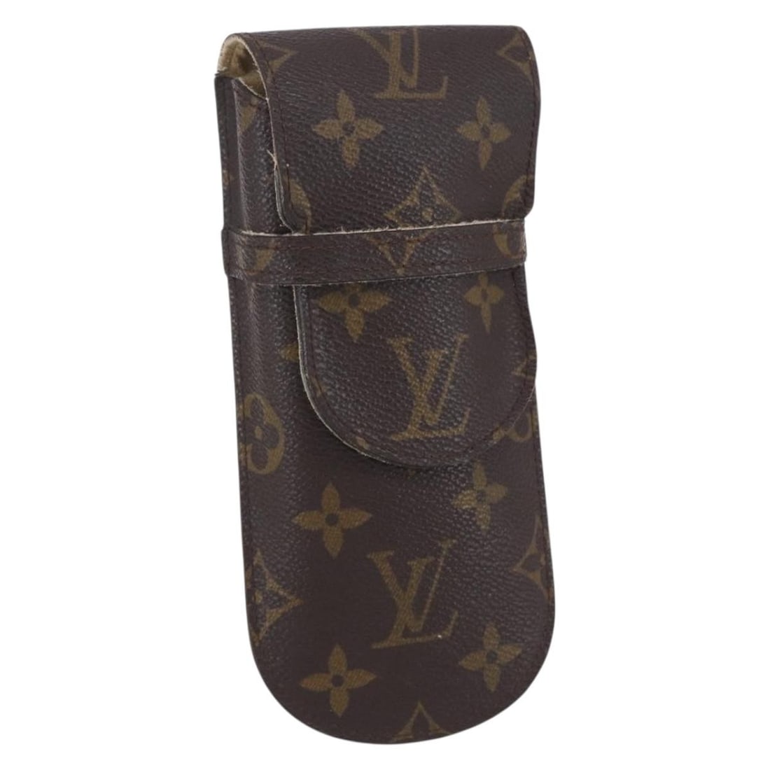 LOUIS VUITTON Monogram Etui Lunette Glasses Case M62970 Auth: LOUIS VUITTON Monogram Etui Lunette Glasses Case M62970 Auth This LOUIS VUITTON Monogram Etui Lunette Rabat Glasses Case is a stylish and functional accessory designed for eyewear storage. Crafted fro