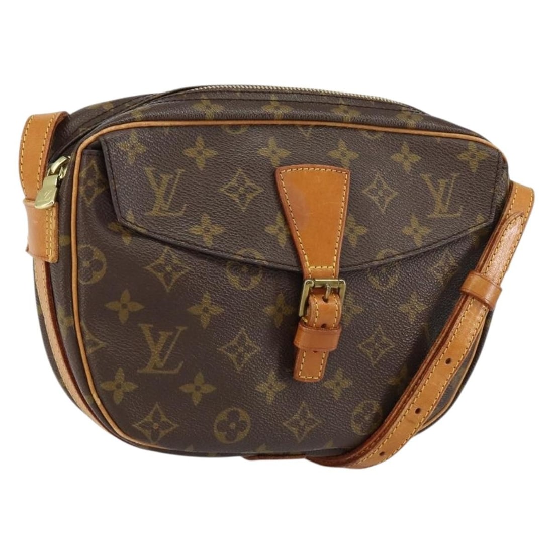 LOUIS VUITTON Monogram Jeune Fille MM Vintage Shoulder Bag M51226 Authenticated (1 of 18)